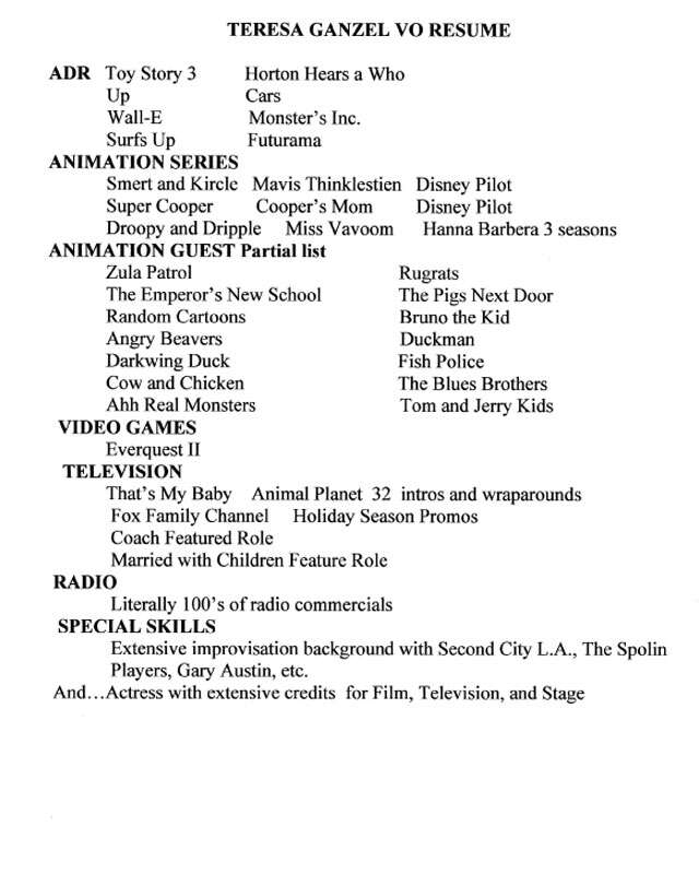 Resume